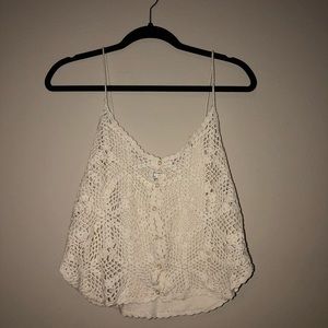 Crochet American Eagle Crop top
